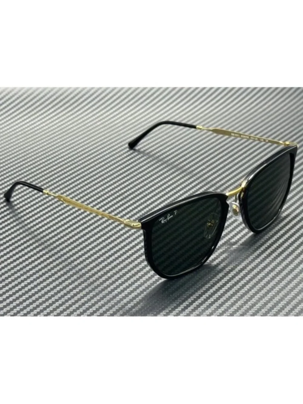 New Ray-Ban Men Black Sunglasses 53-20-145